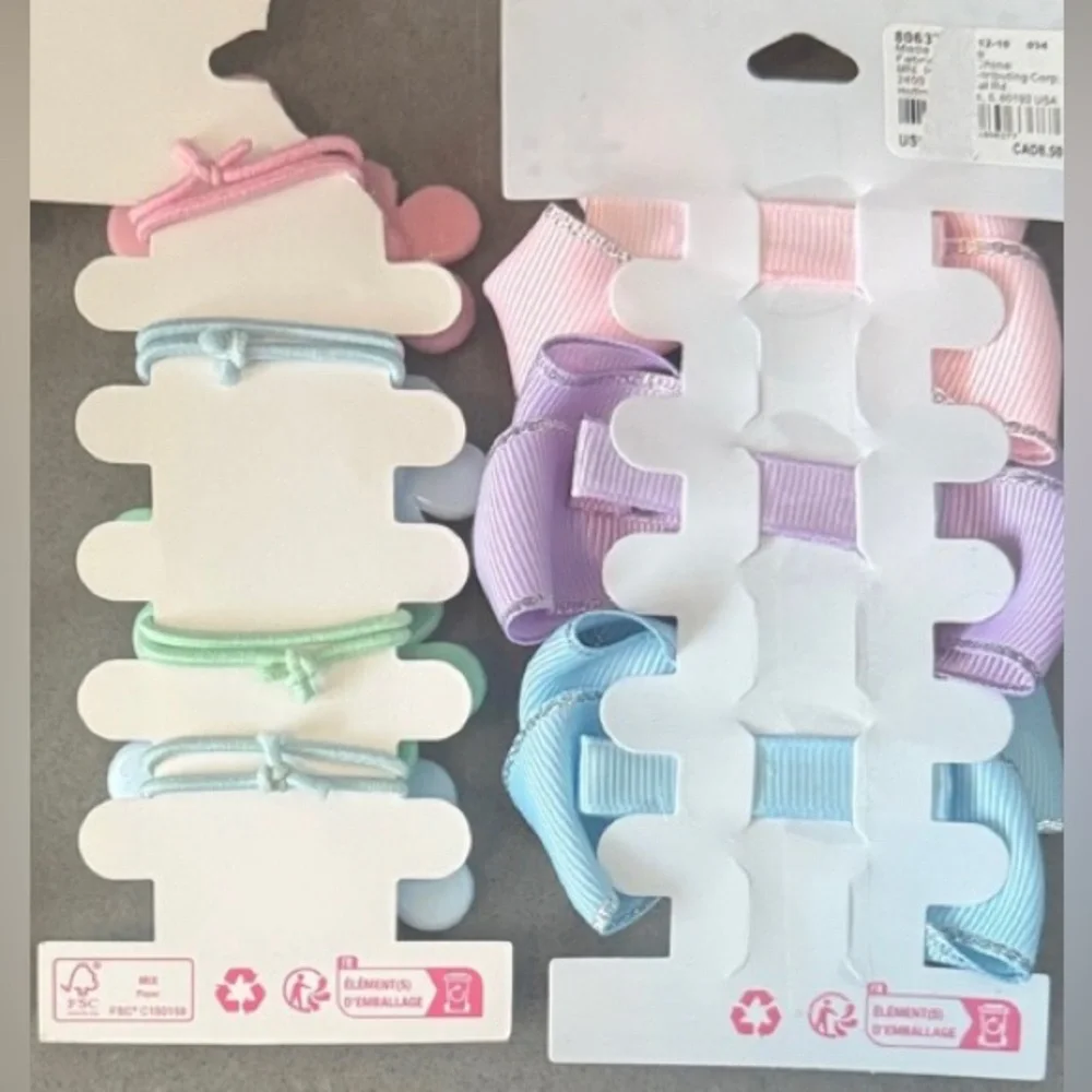 Claire's Hair Accessory Bundle - Flower and Bow Accessories Little Girls NEW
